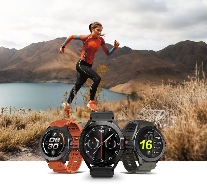AI + Dual Bands GPS Smart Watch